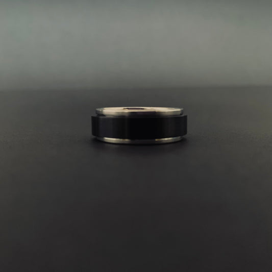 Black Onyx Spinner Ring