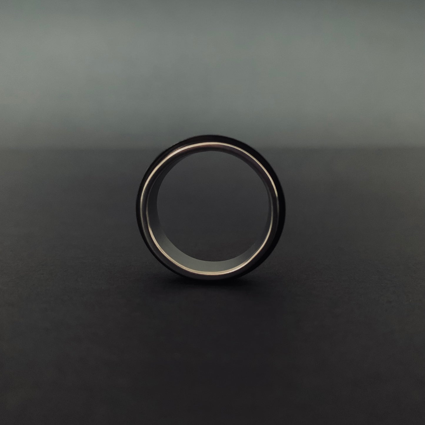 Black Onyx Spinner Ring