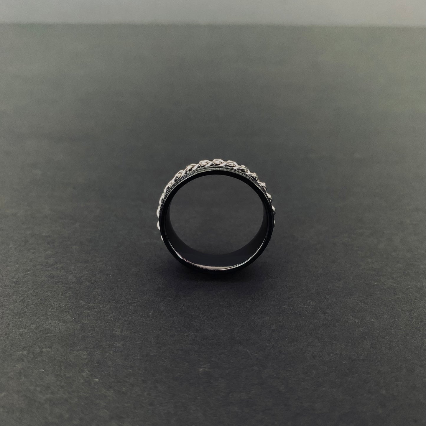 Silver Chain Ring