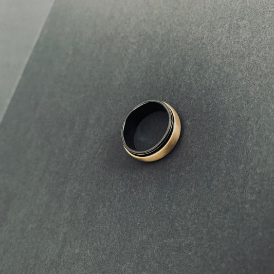 Gold Band Spinner Ring