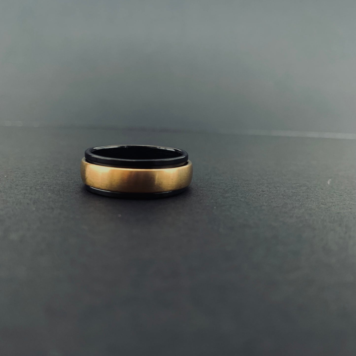 Gold Band Spinner Ring