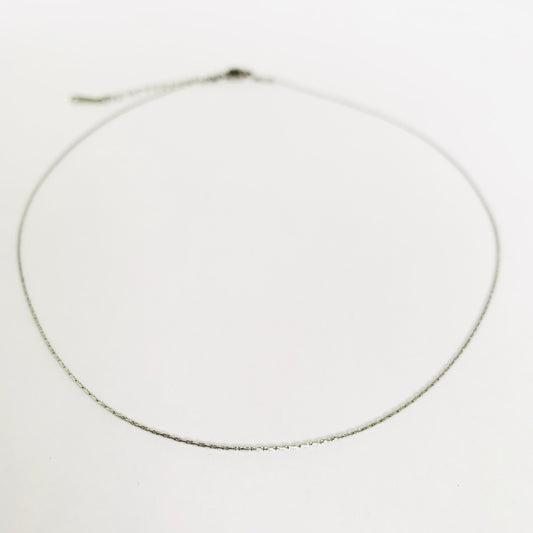 Silver Cobra Chain Necklace