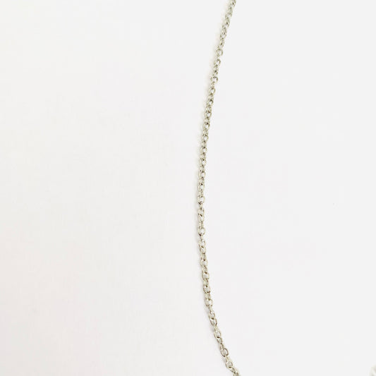 Silver Cable Chain Necklace