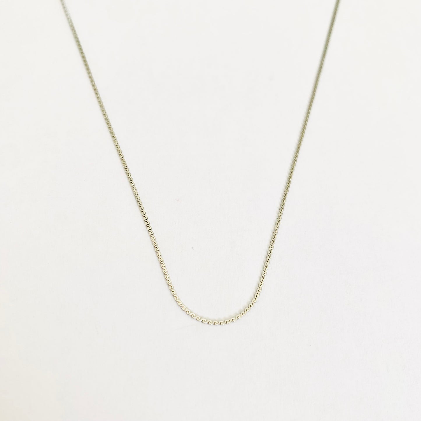 Silver S-Chain Necklace