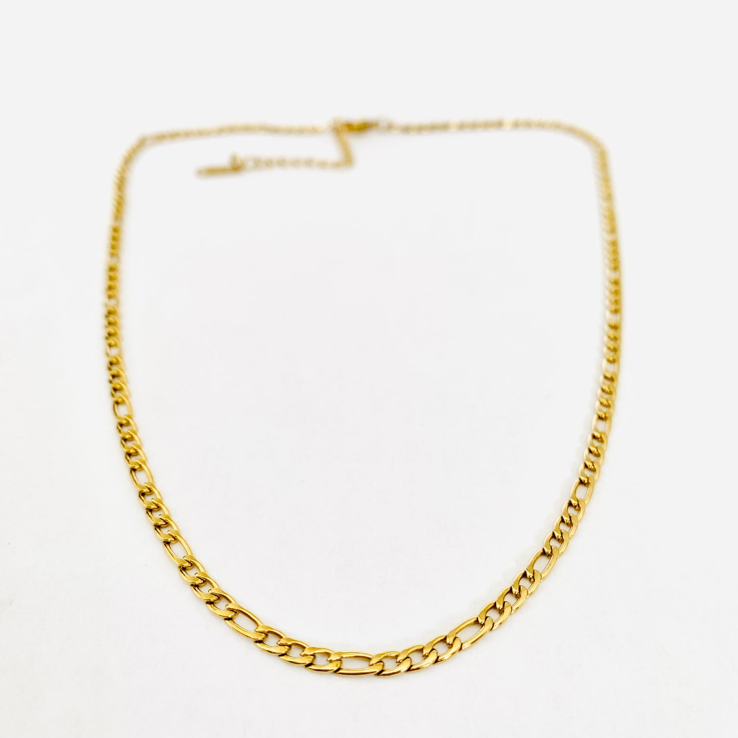 Gold Figaro Chain Necklace