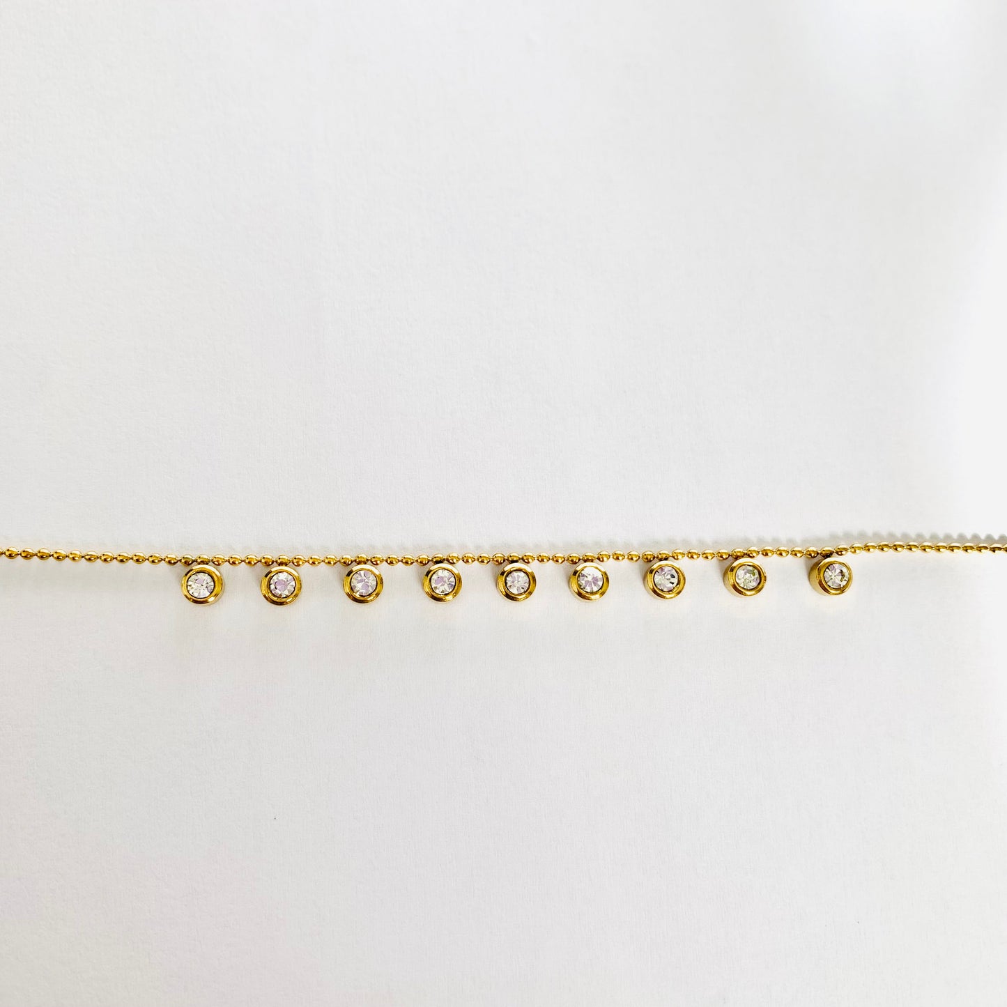 Geometric Diamanté Bracelet