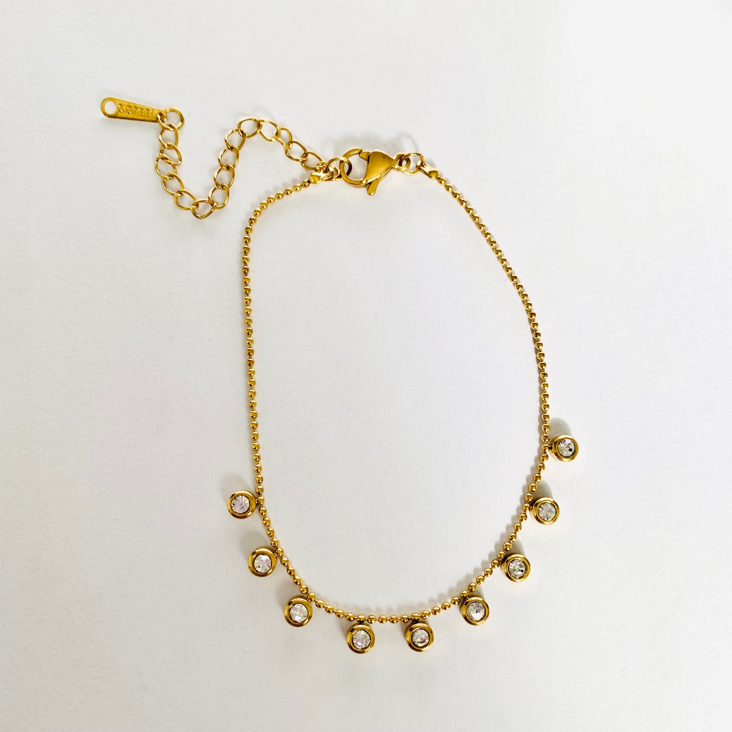 Geometric Diamanté Bracelet