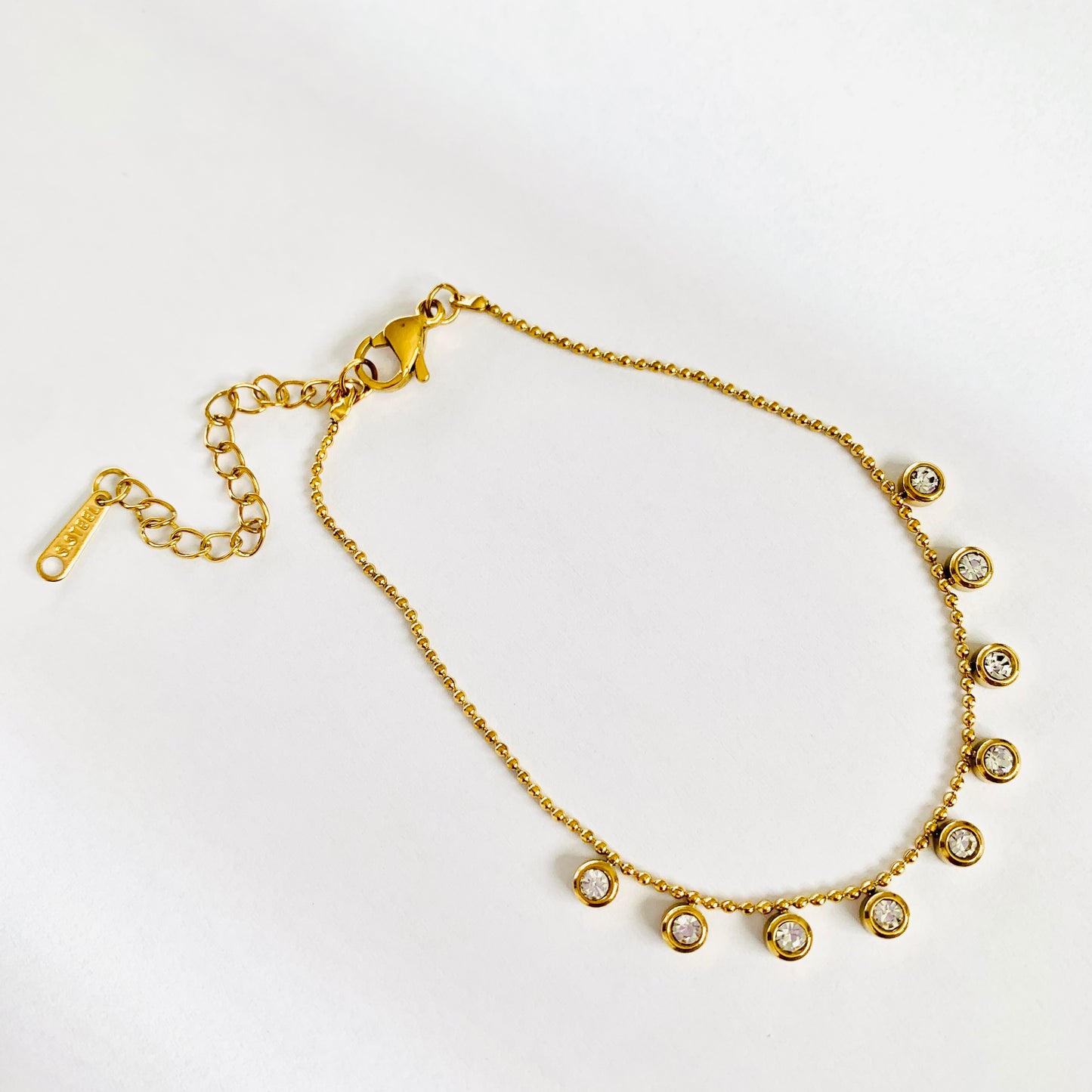 Geometric Diamanté Bracelet