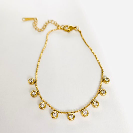 Geometric Diamanté Bracelet