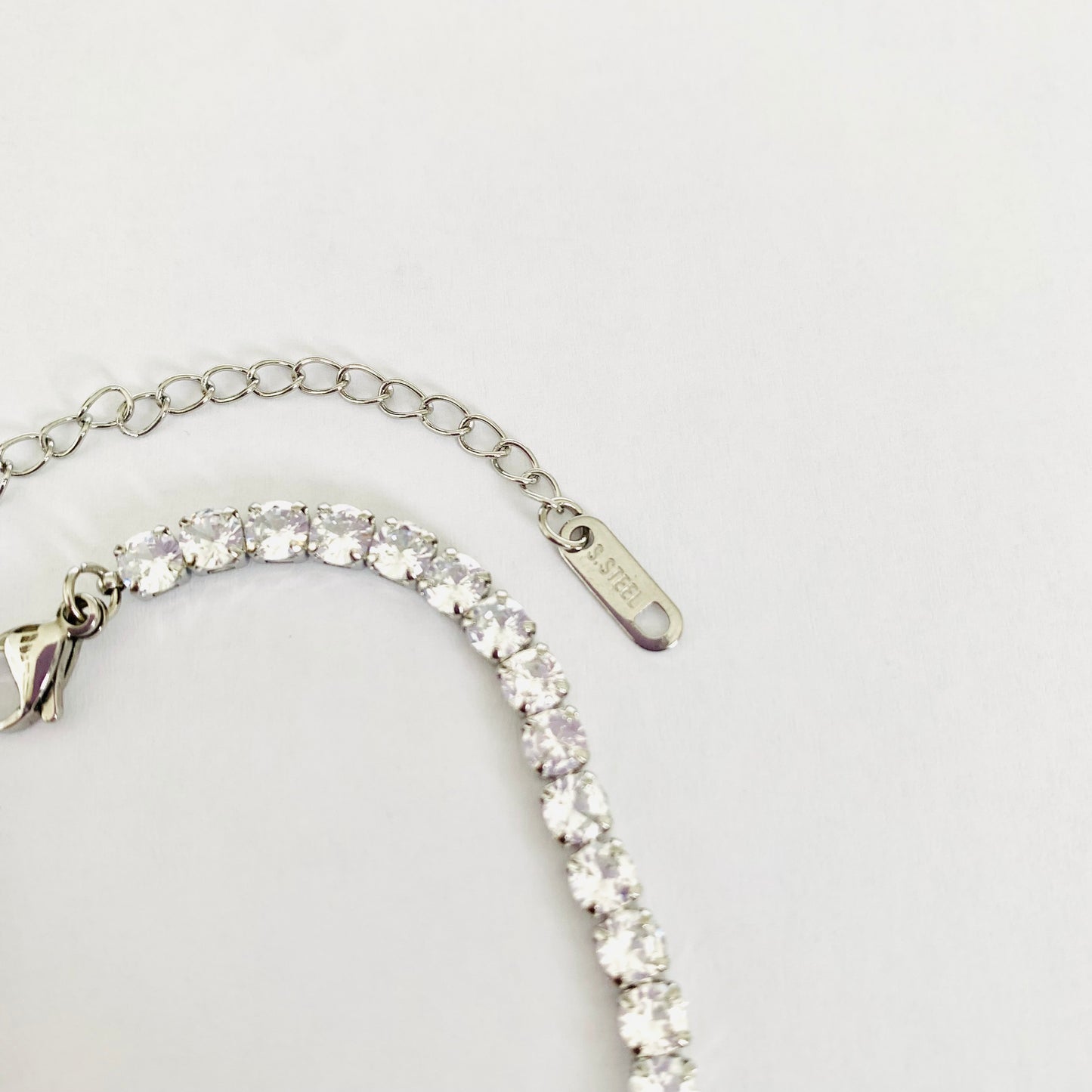 Silver Tennis Bracelet (4mm)