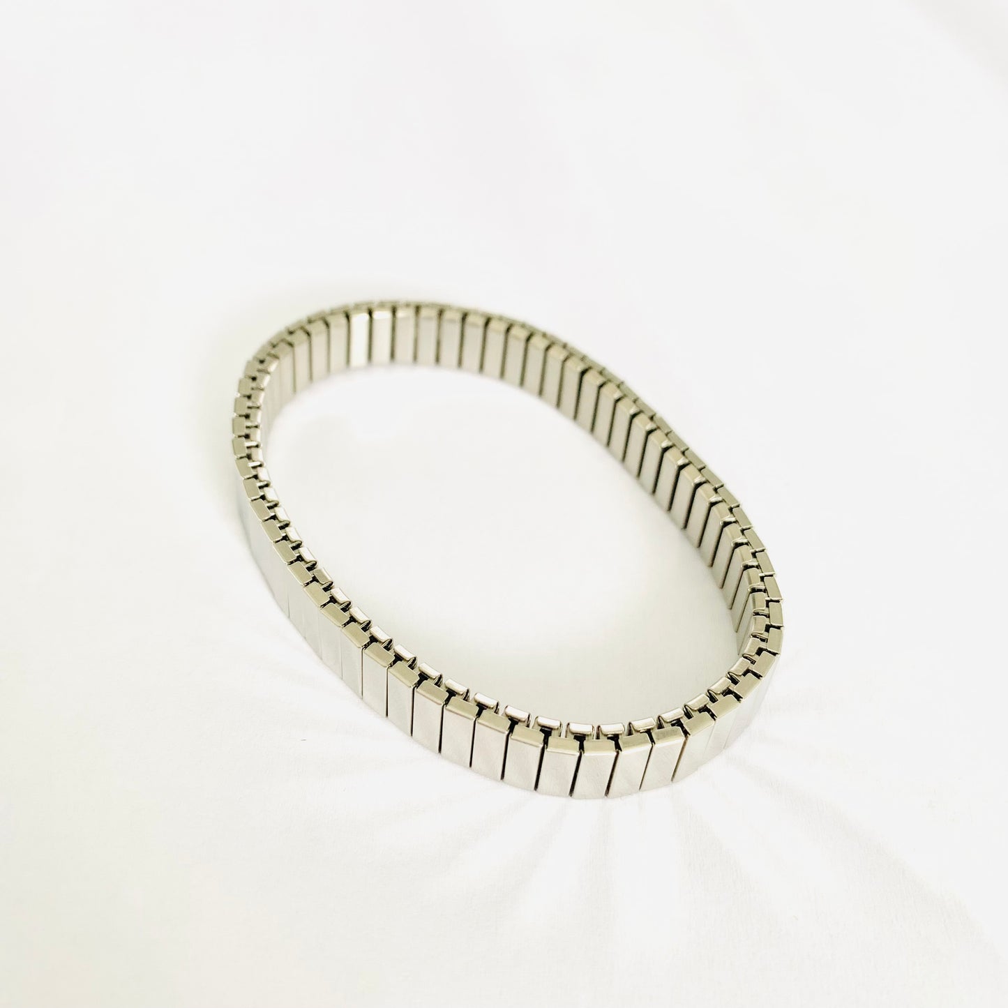 Silver Watch Strap Bracelet