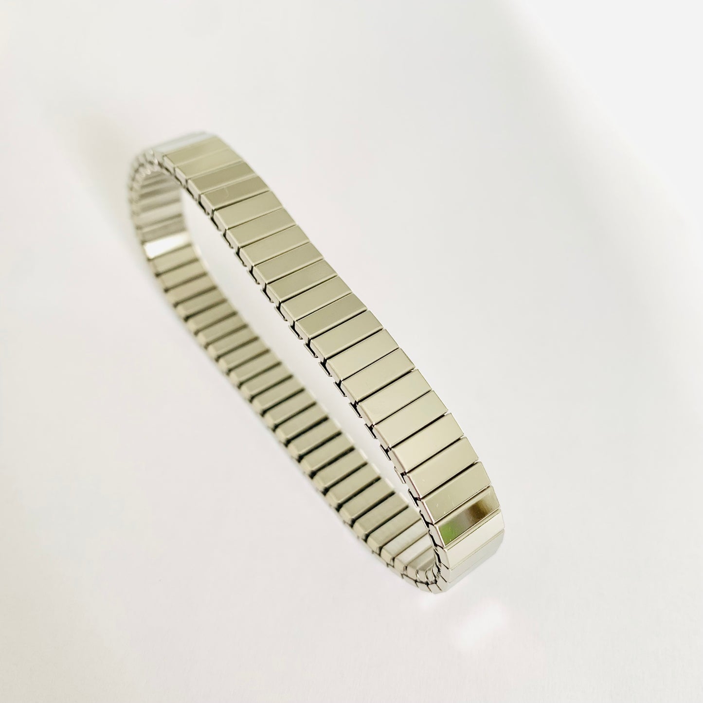 Silver Watch Strap Bracelet