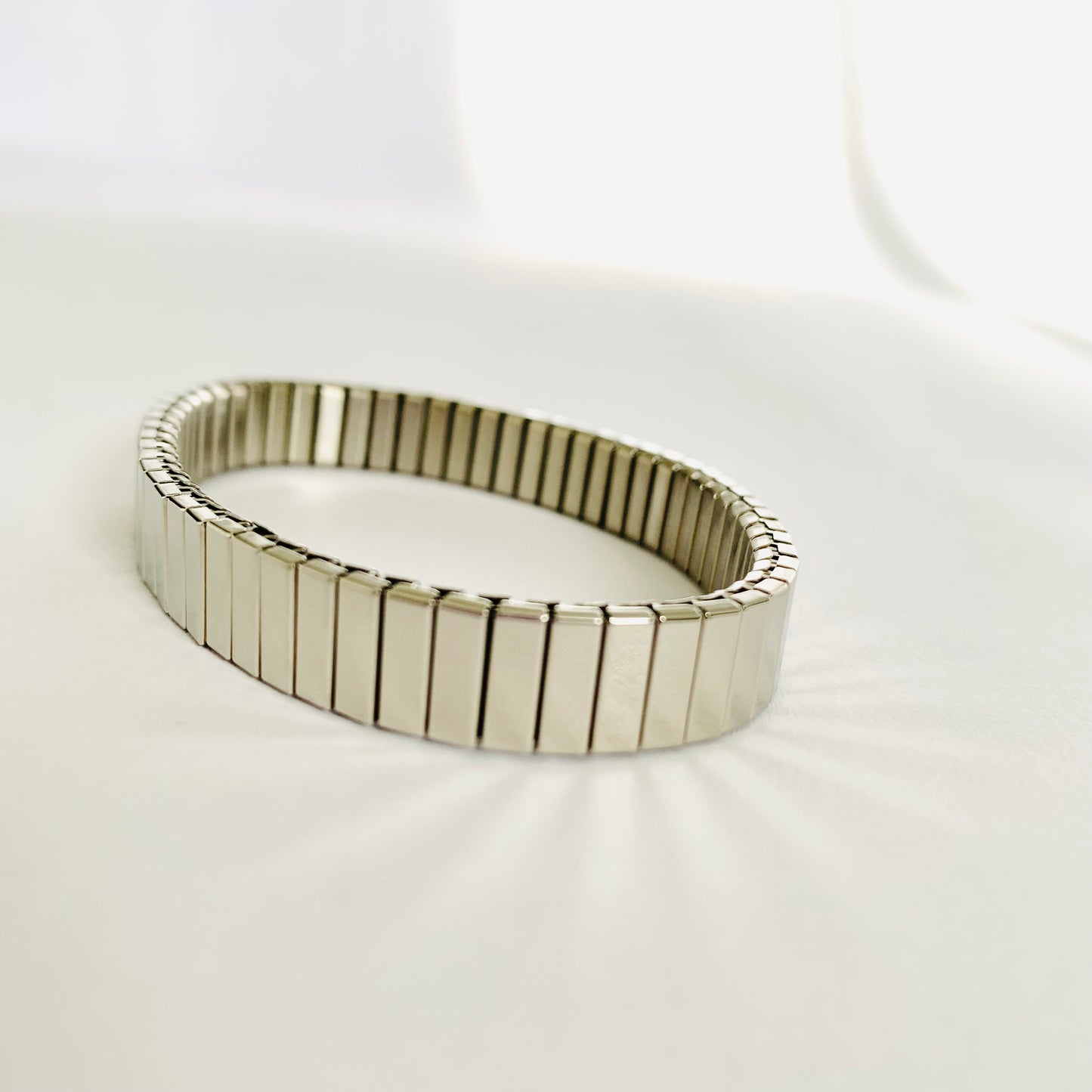 Silver Watch Strap Bracelet