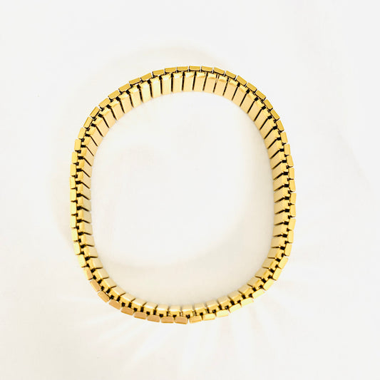 Gold Watch Strap Bracelet