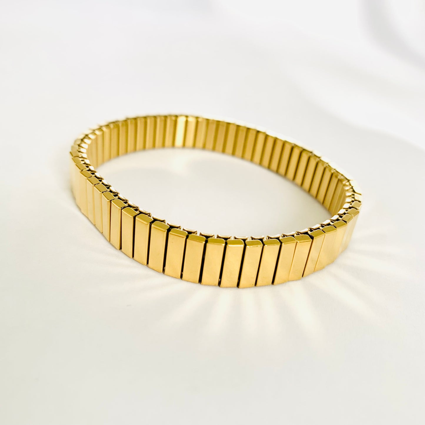 Gold Watch Strap Bracelet
