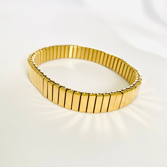 Gold Watch Strap Bracelet