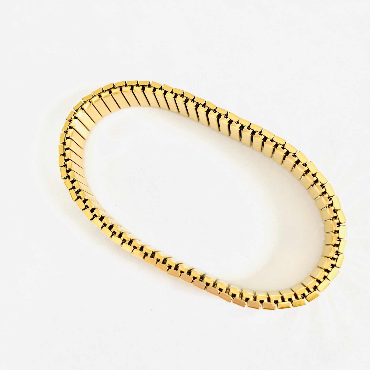 Gold Watch Strap Bracelet