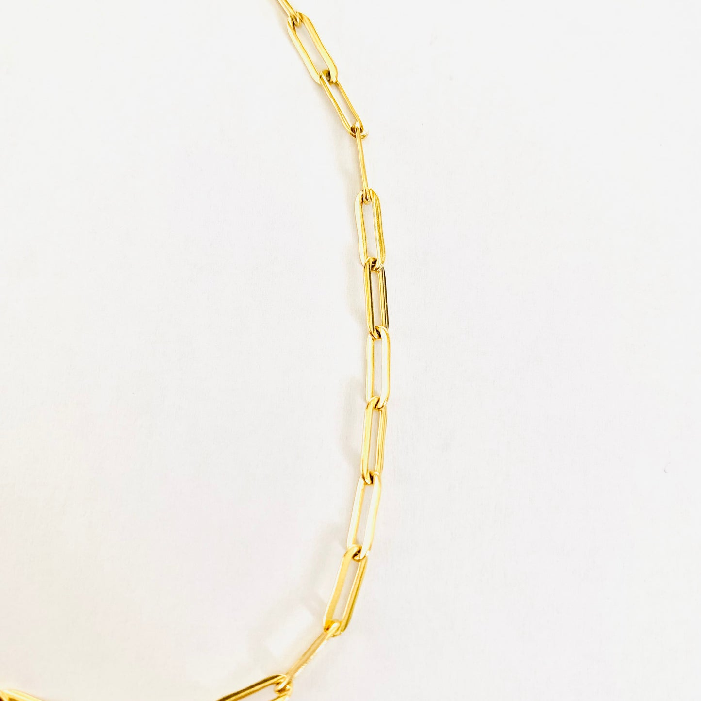 Paperclip Chain Anklet
