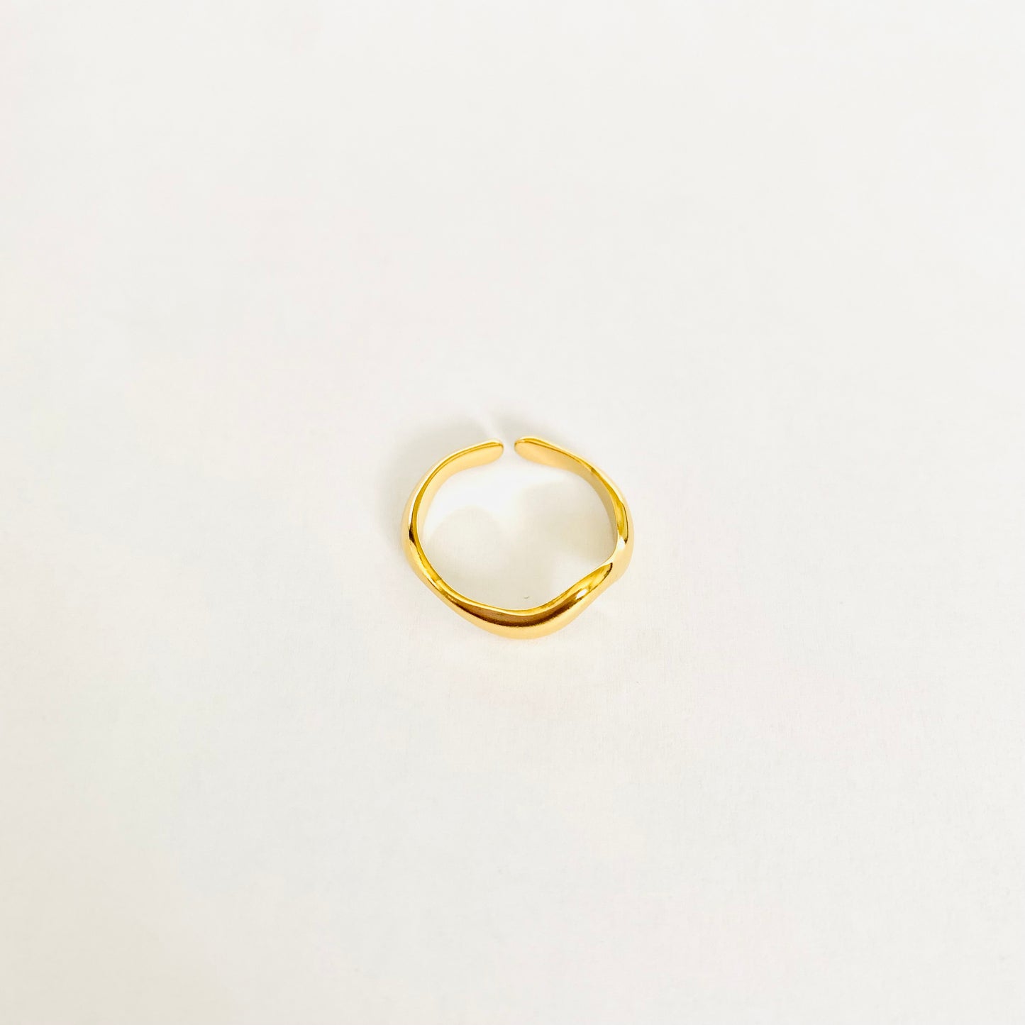 Gold Wave Ring