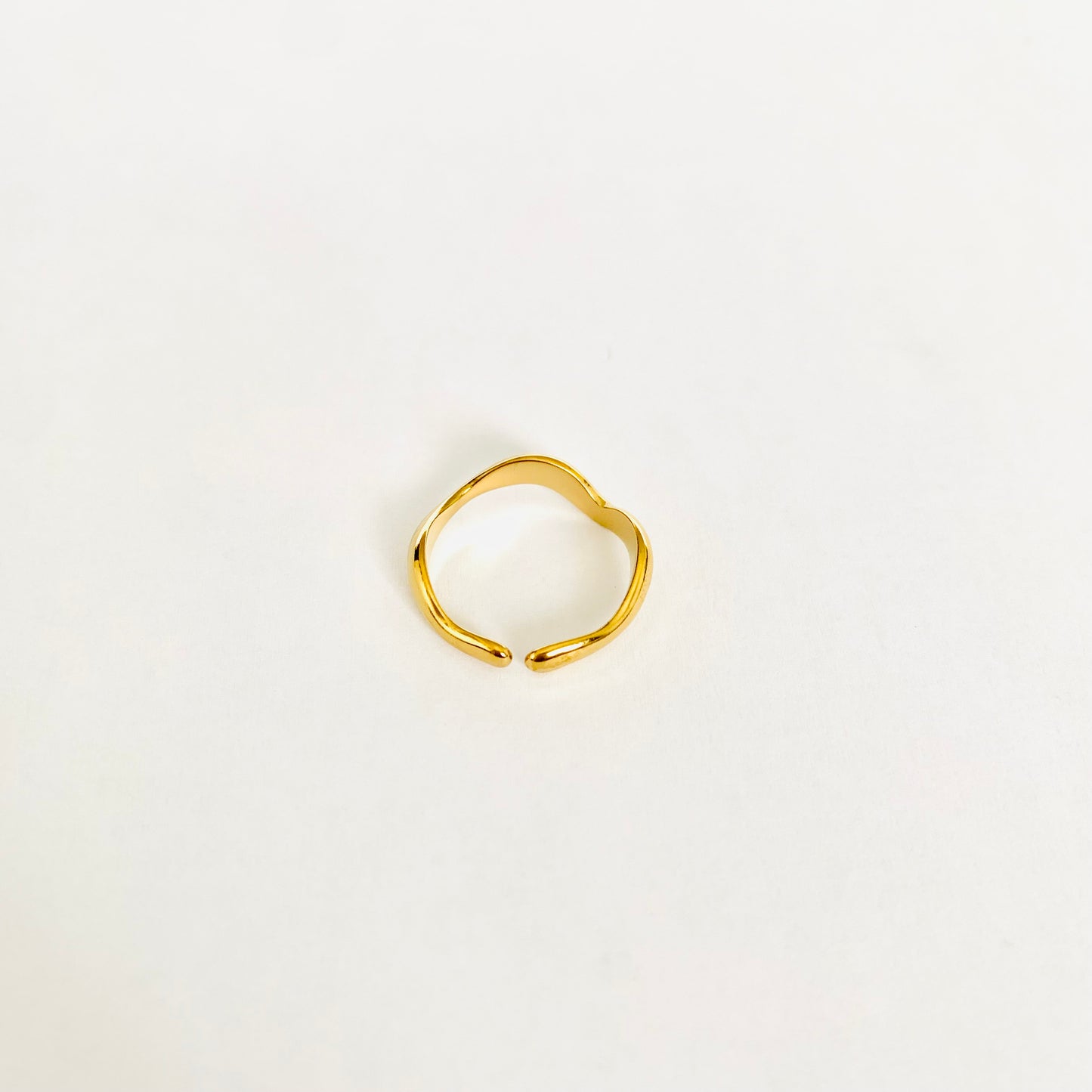 Gold Wave Ring