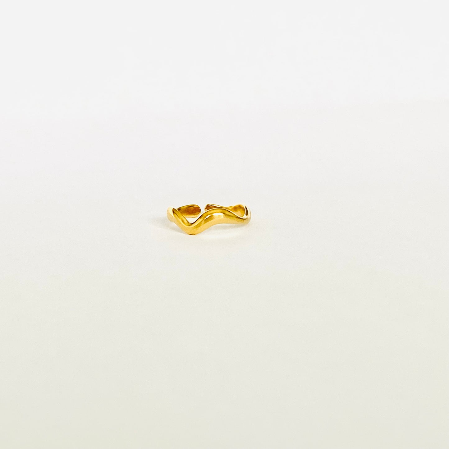 Gold Wave Ring