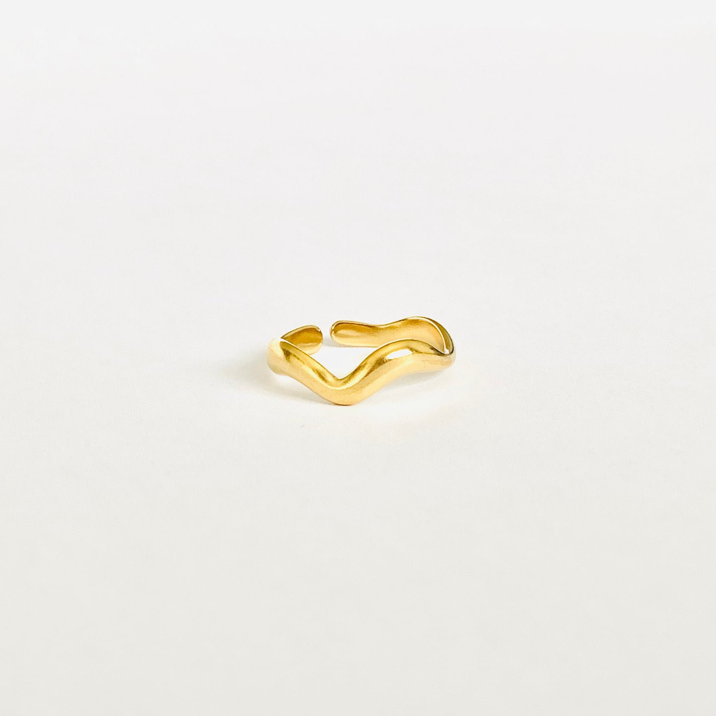 Gold Wave Ring