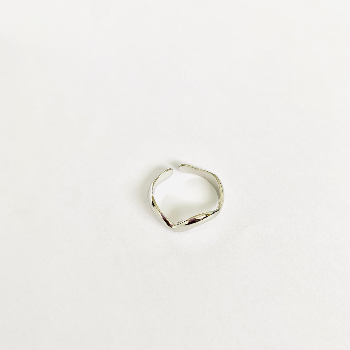 Silver Wave Ring