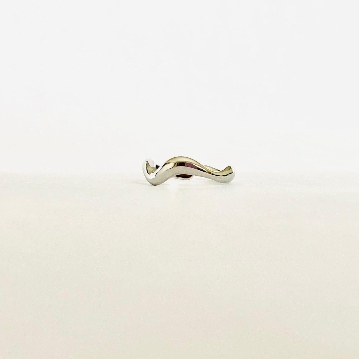 Silver Wave Ring