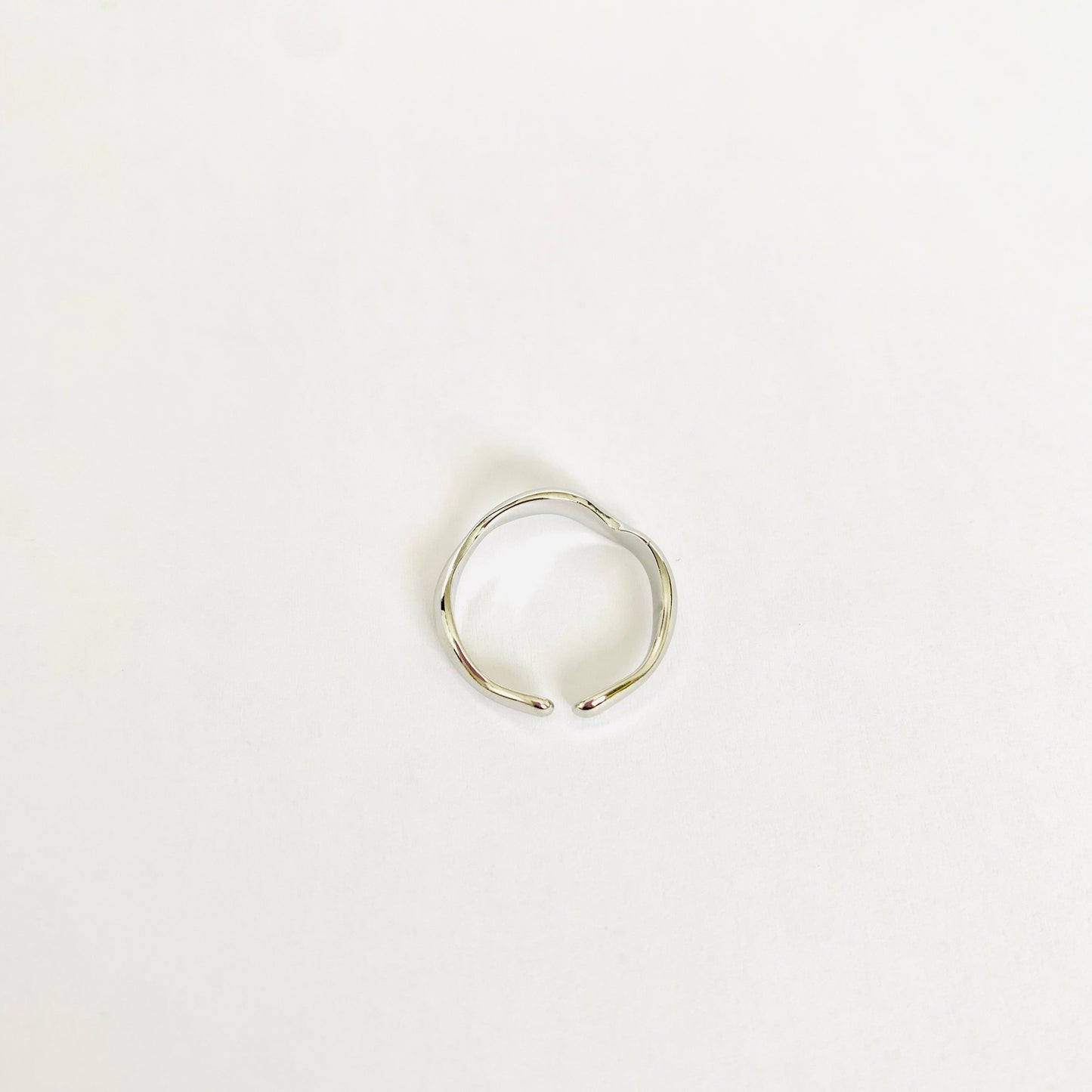 Silver Wave Ring