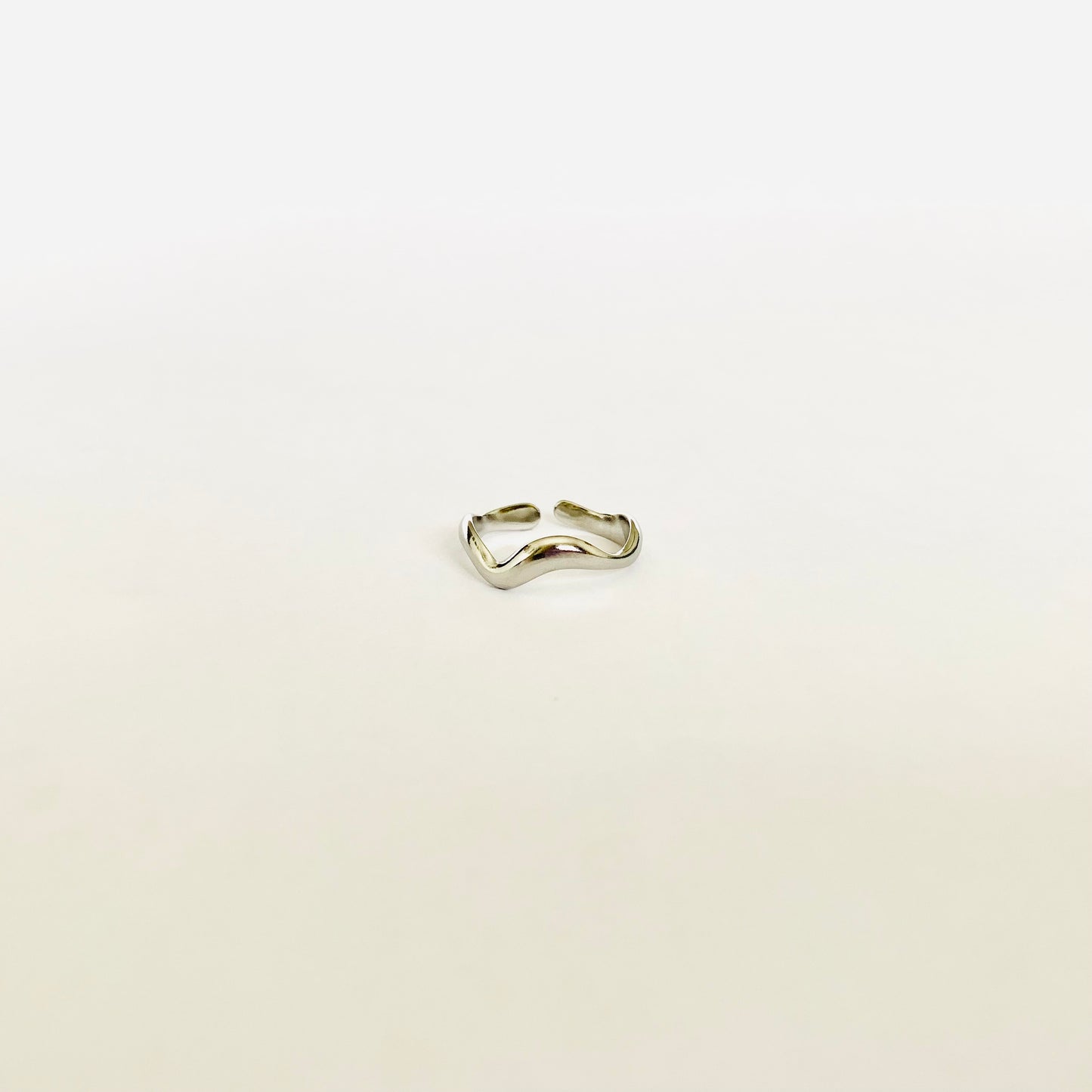 Silver Wave Ring