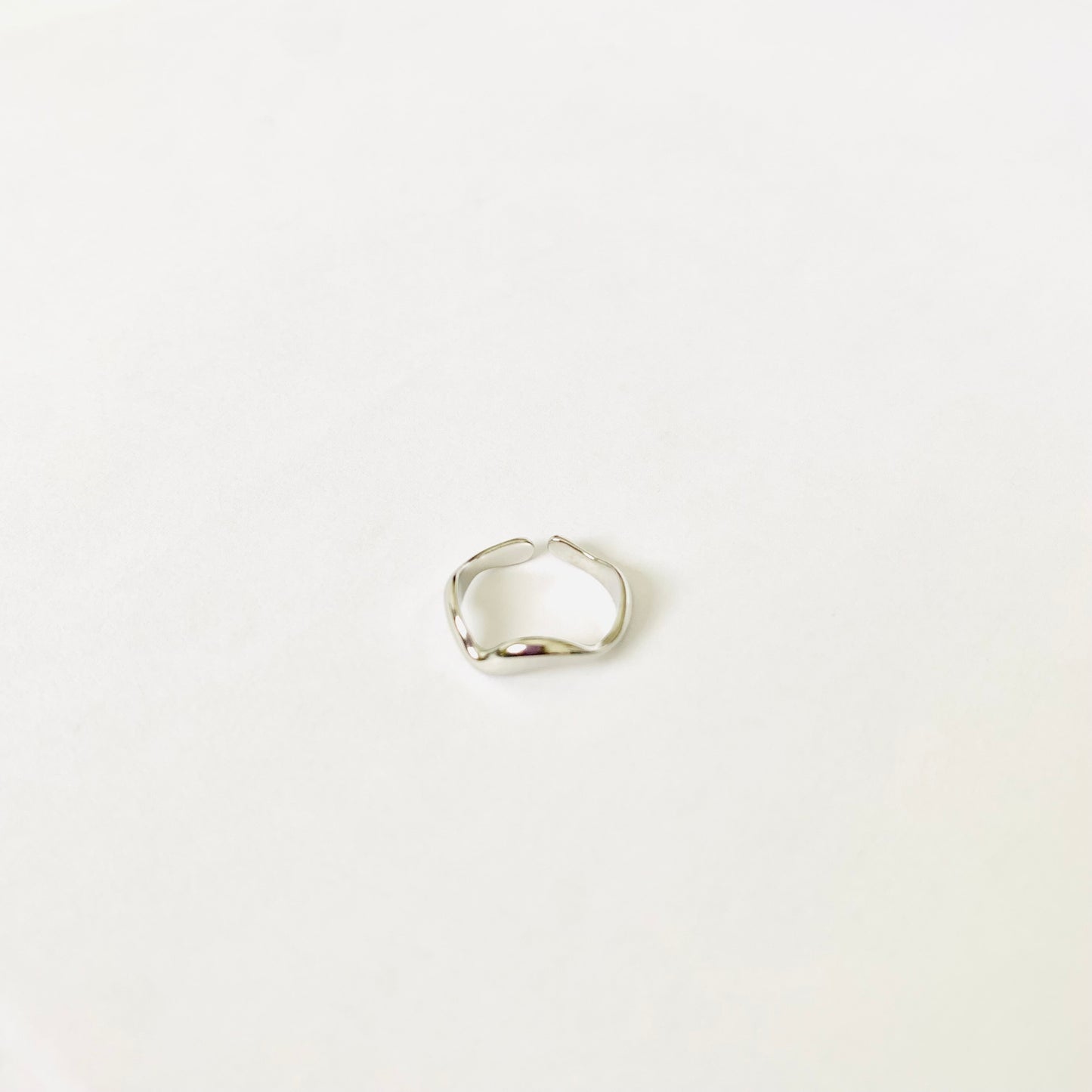 Silver Wave Ring