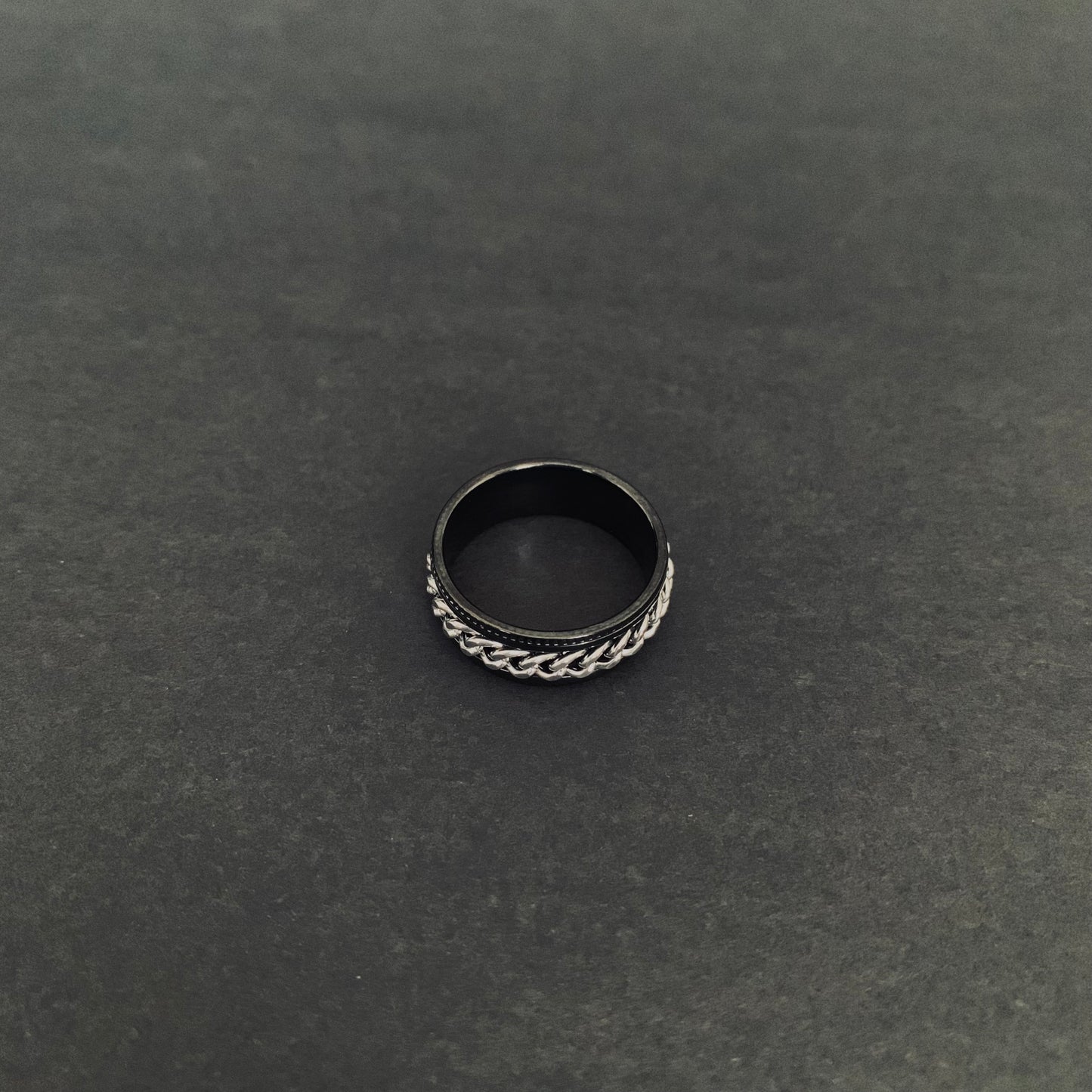 Silver Chain Ring