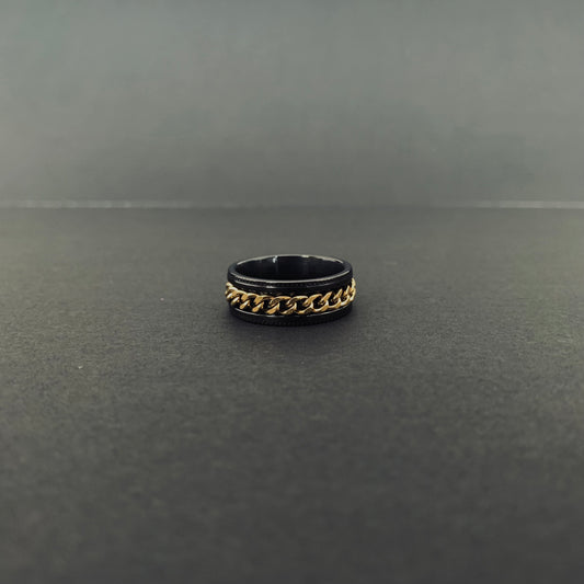 Gold Chain Ring