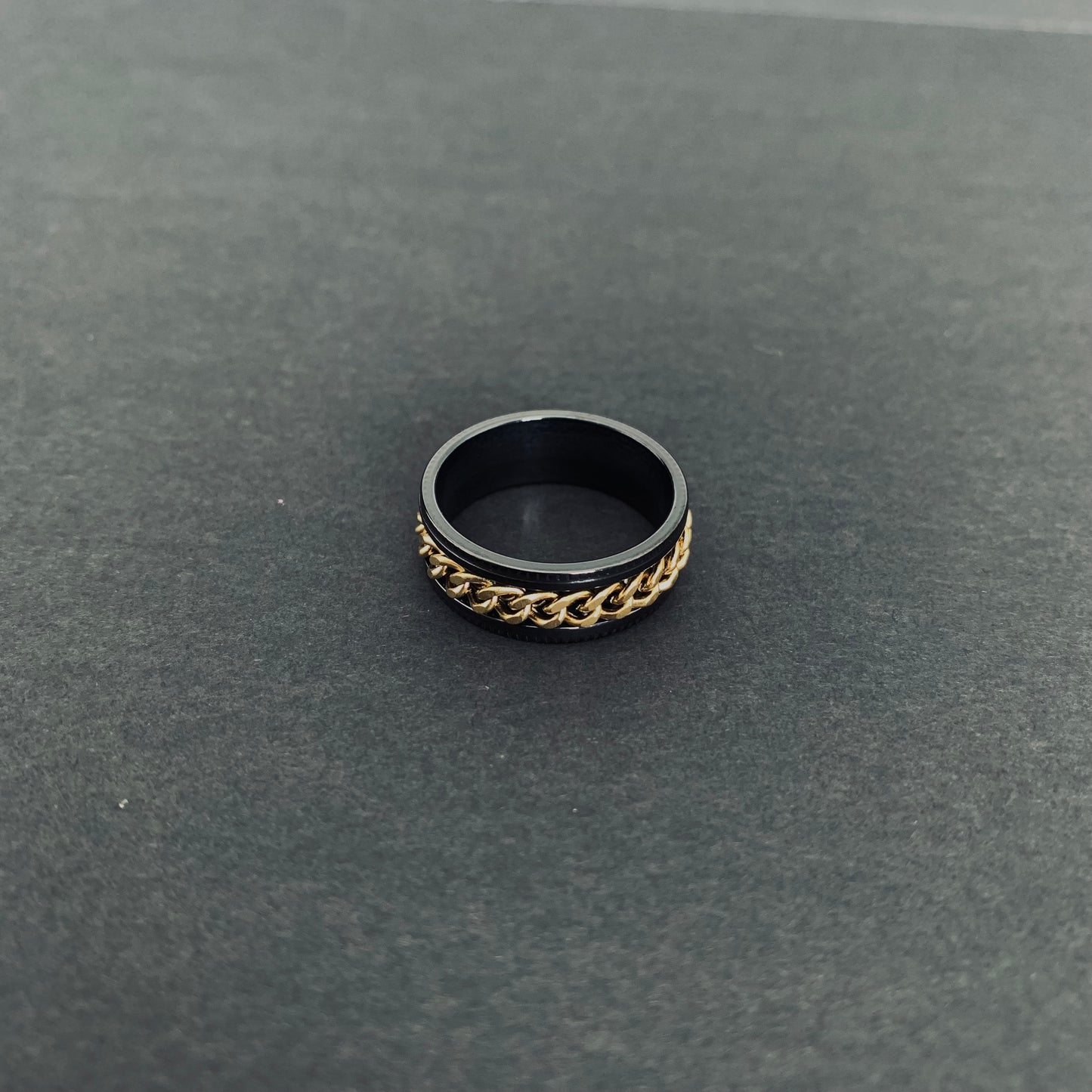 Gold Chain Ring