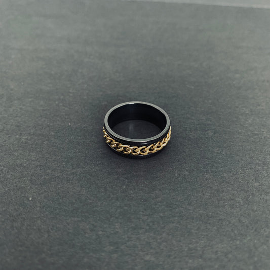 Gold Chain Ring