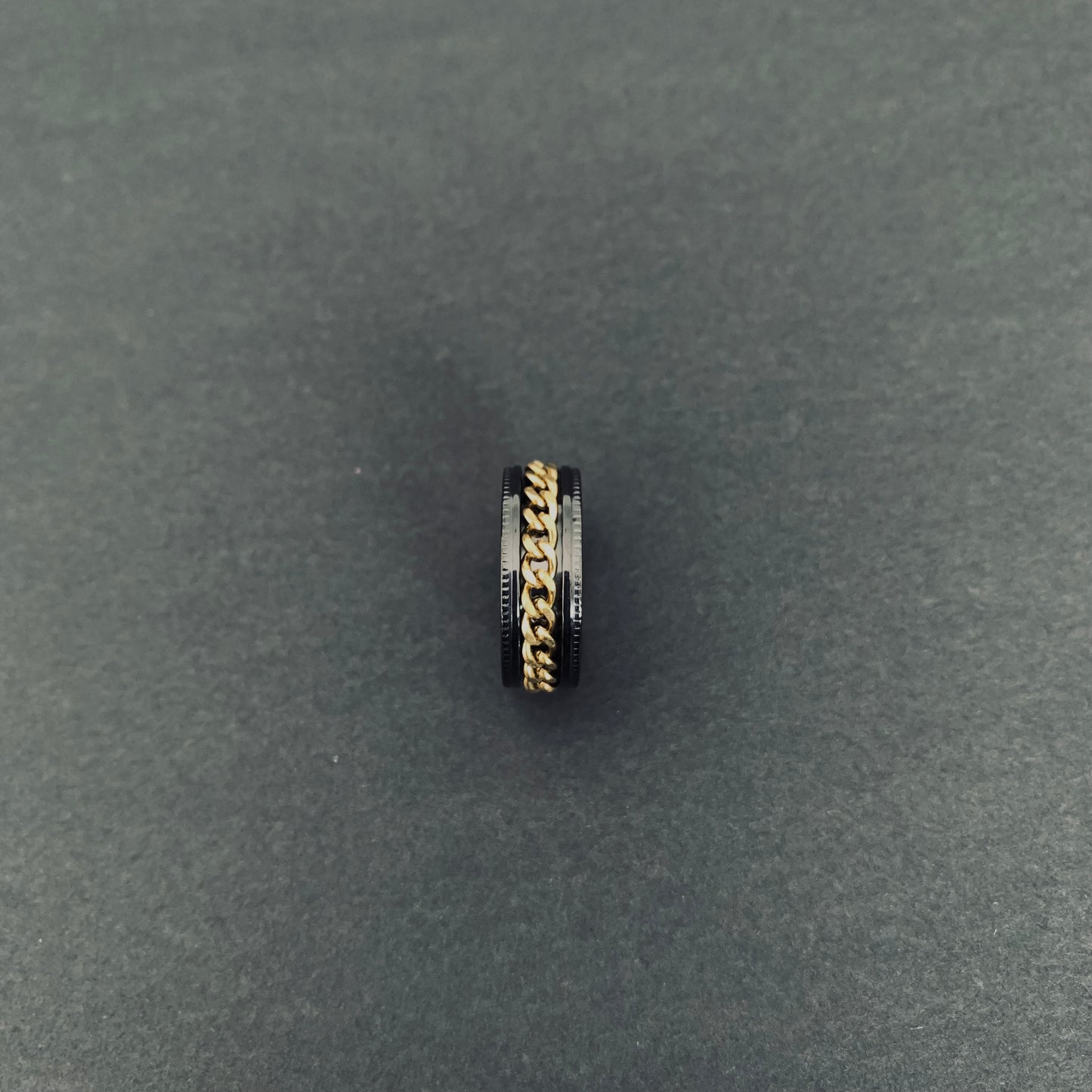 Gold Chain Ring