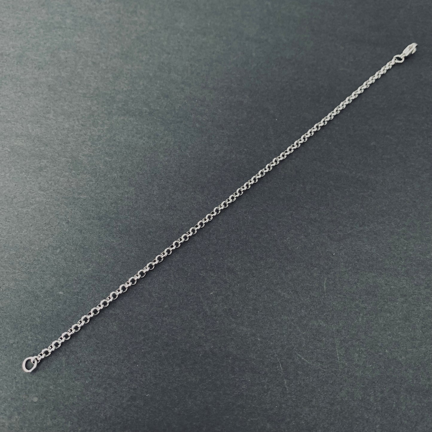 Silver Rolo Chain Bracelet