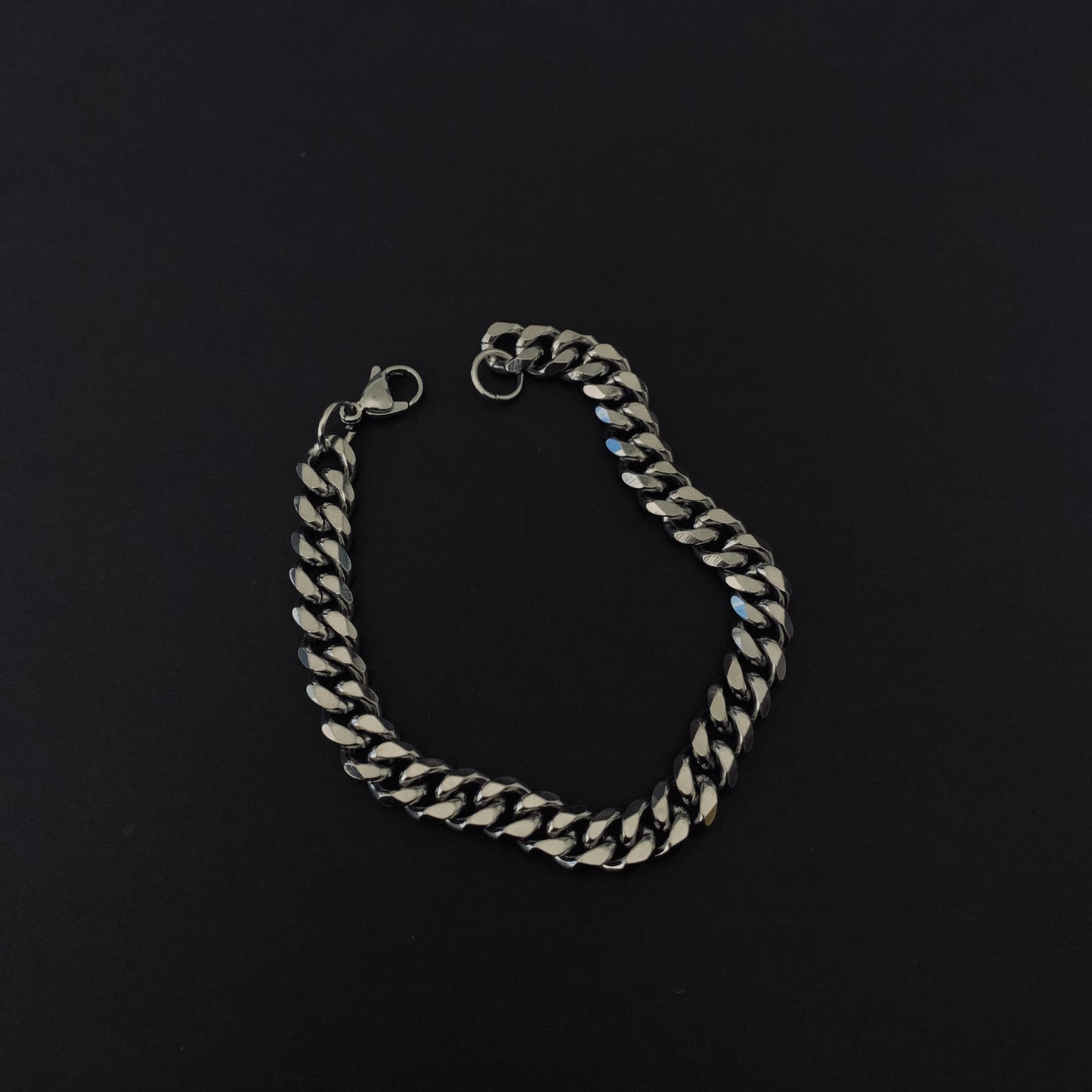 Silver Cuban Link Chain (9mm)