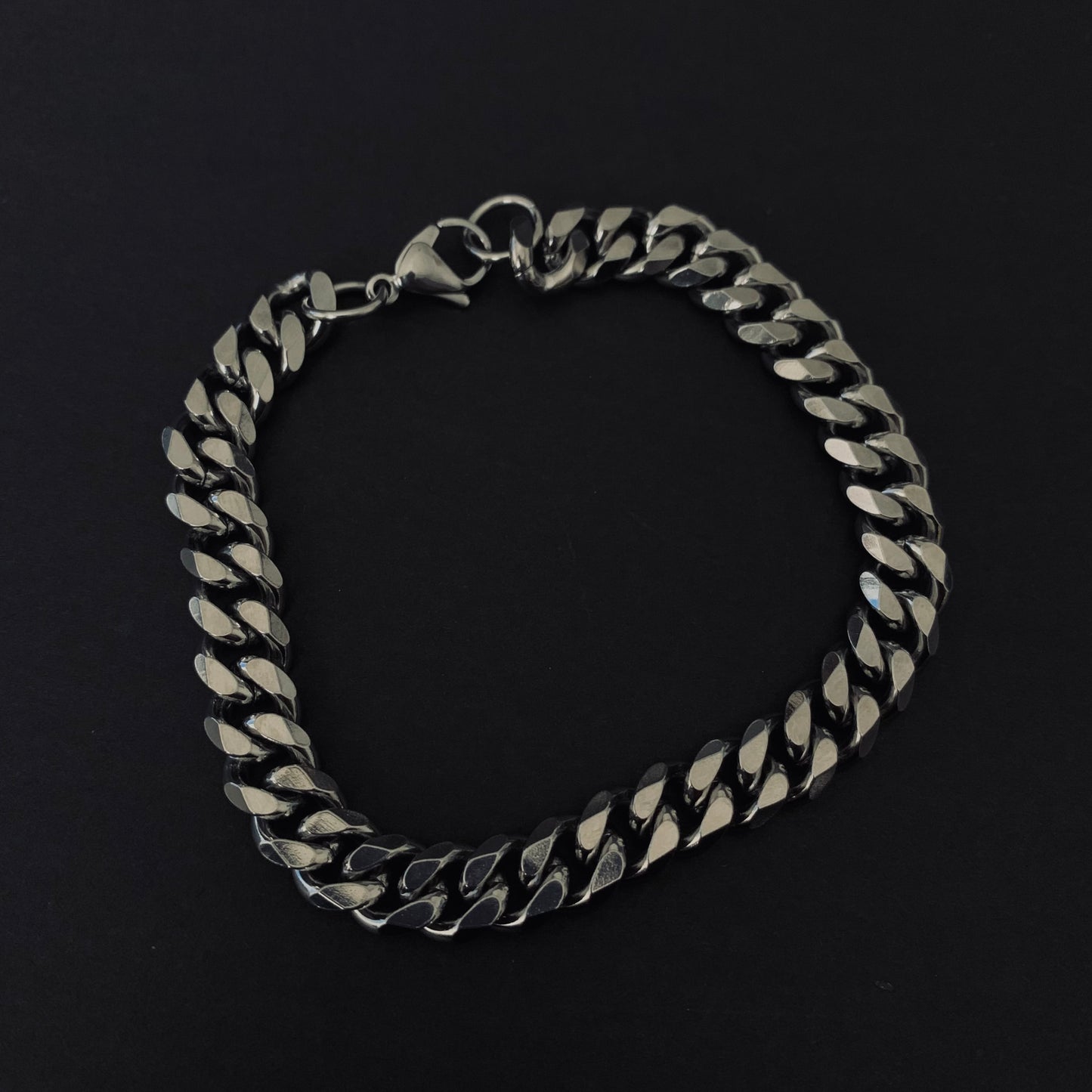 Silver Cuban Link Chain (9mm)