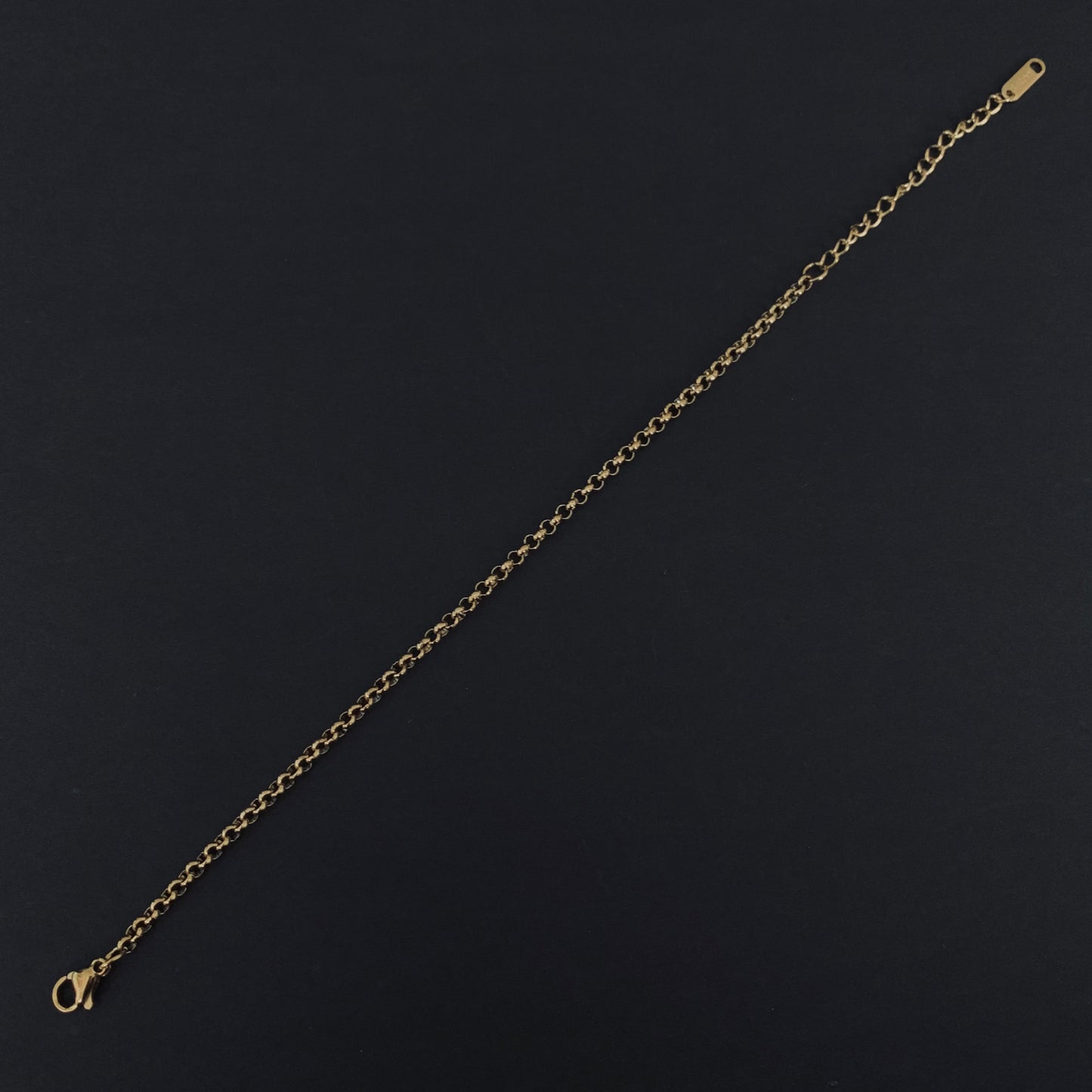 Gold Cable Chain Bracelet