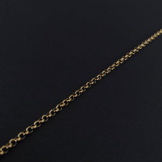 Gold Cable Chain Bracelet