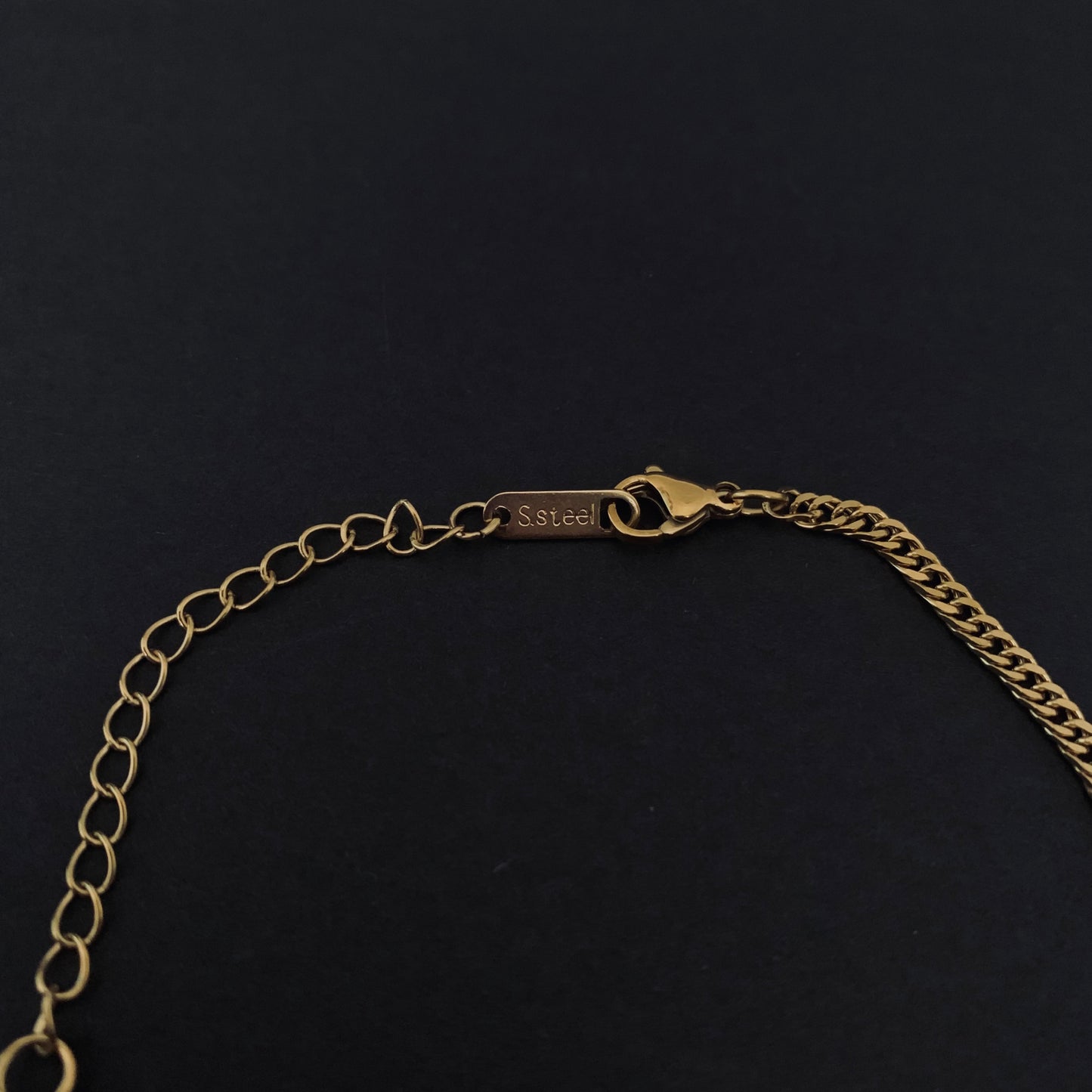 Gold Cuban Link Chain Bracelet