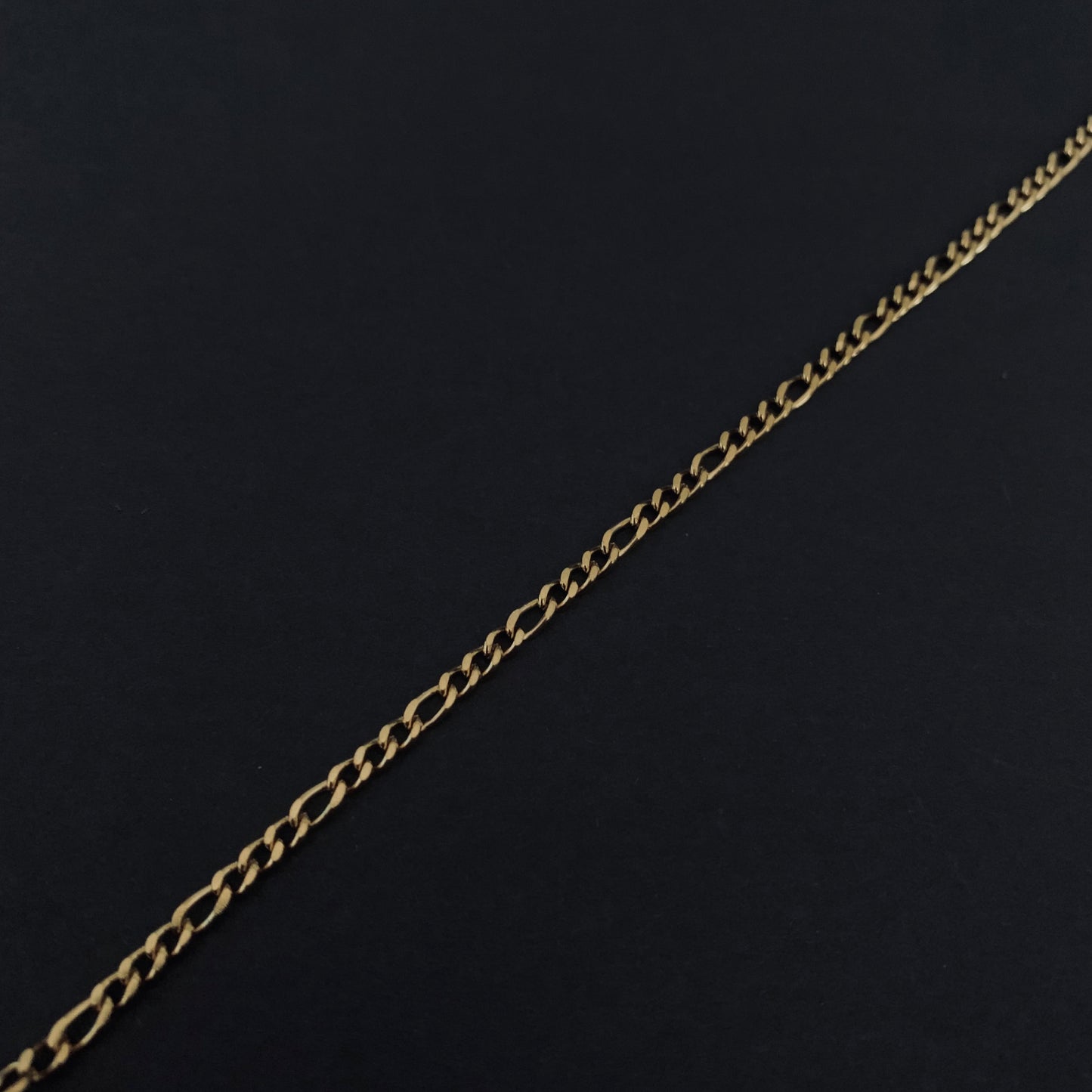 Gold Figaro Chain Bracelet