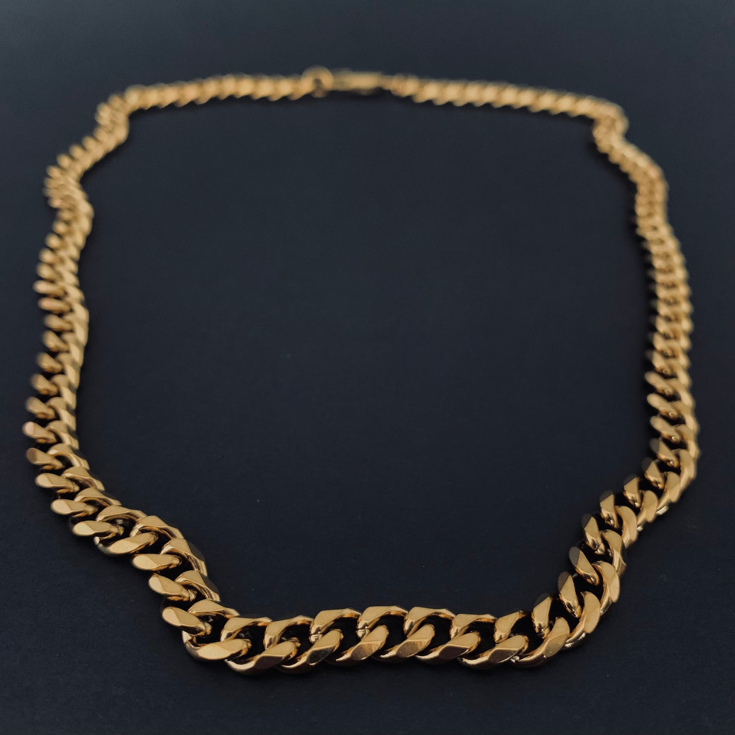 Gold Cuban Link Necklace (500x7)